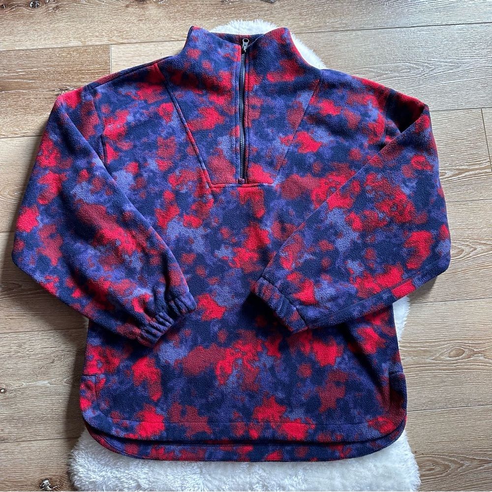 Zelle Blair Polar Fleece Quarter Zip Pull Over Women’s Size S